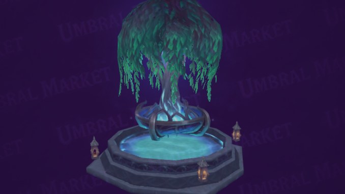Interactive 3D Model Viewer showing a WoW mount with rotation and zoom