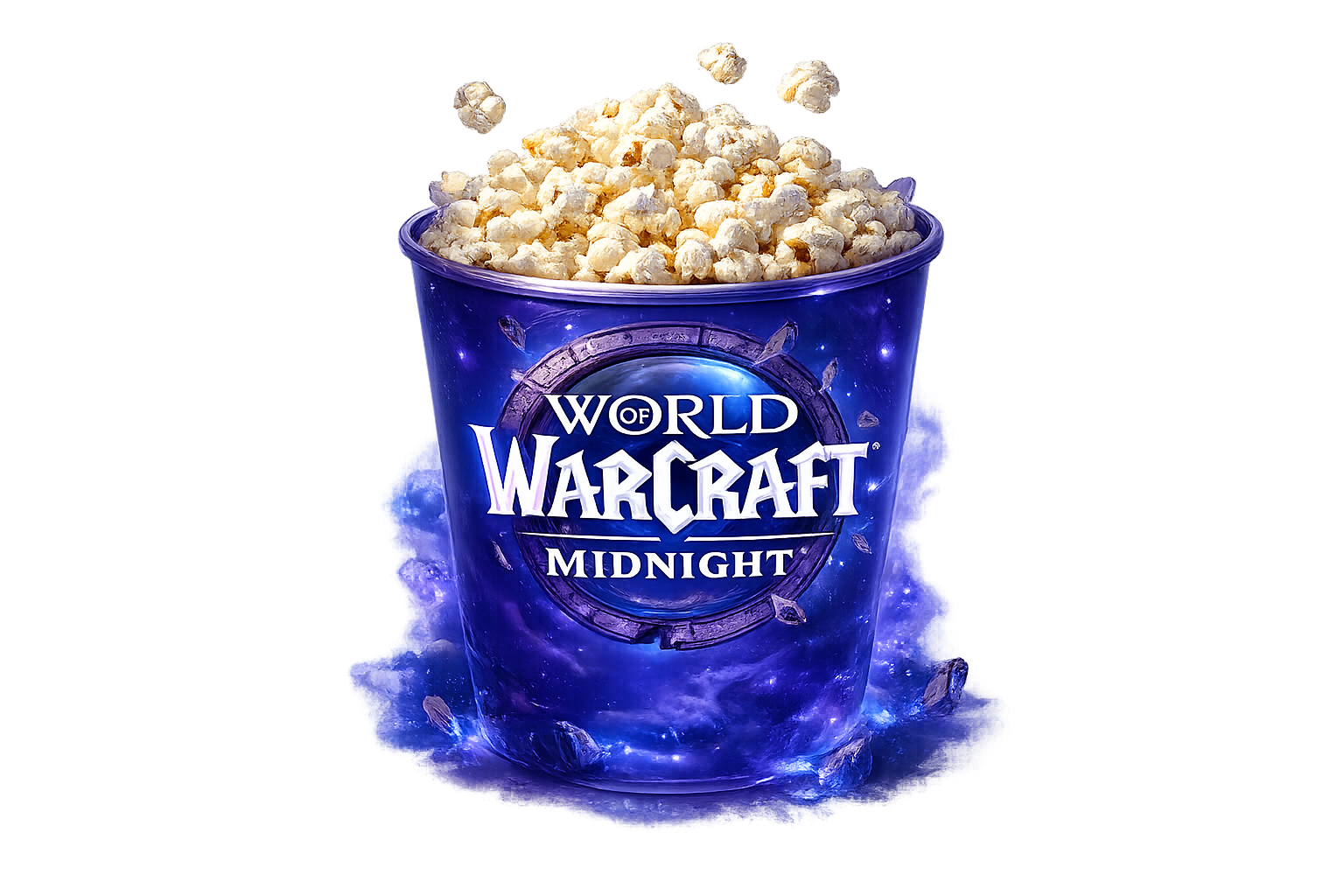 Popcorn bucket decoration