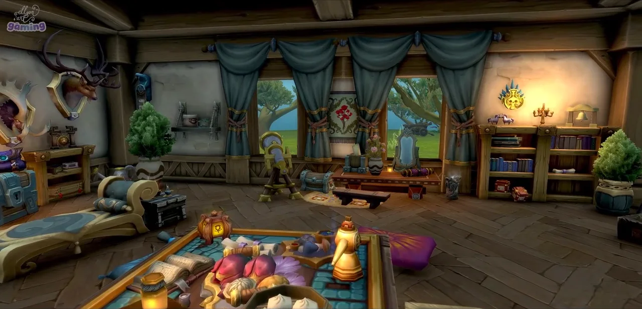 Adventurer's Nook — WoW Housing build by ellyonart