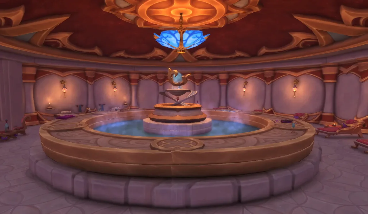 Blood Elf Spa — WoW Housing build by Talaia