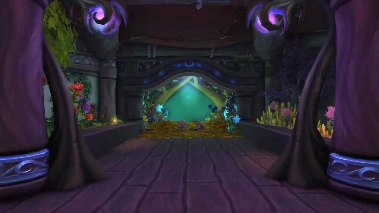 Druid Grove / Dreamgrove with Moonwell — WoW Housing build by Tanjar