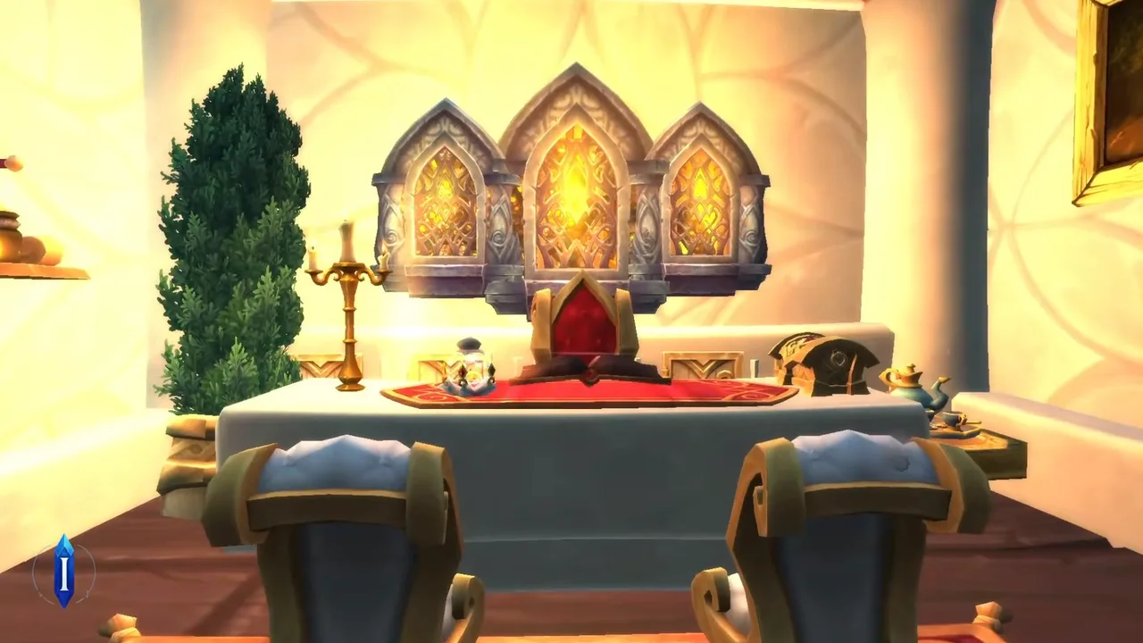 Dwarven Library — WoW Housing build by Illestra