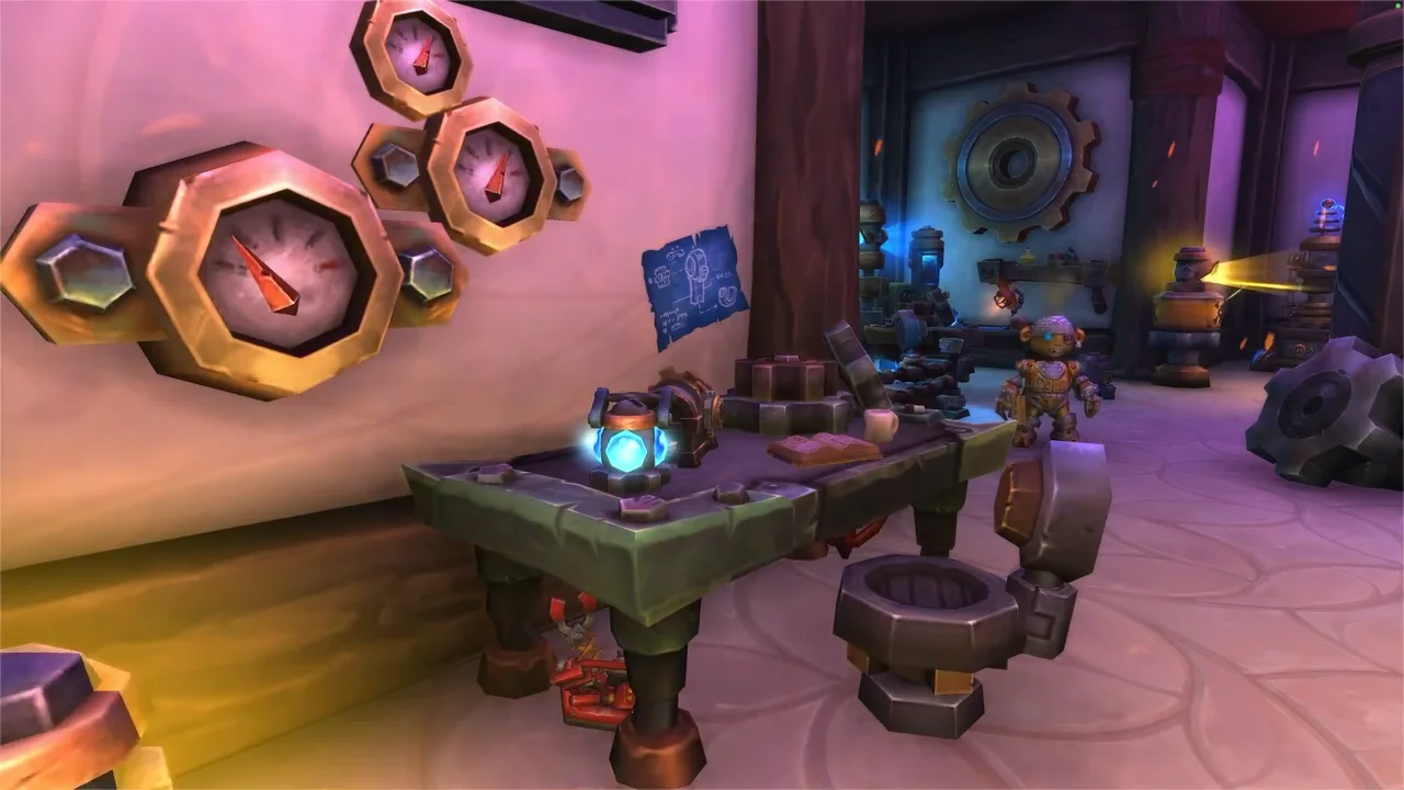 Engine Room Tinker's Workshop — WoW Housing build by Davinki