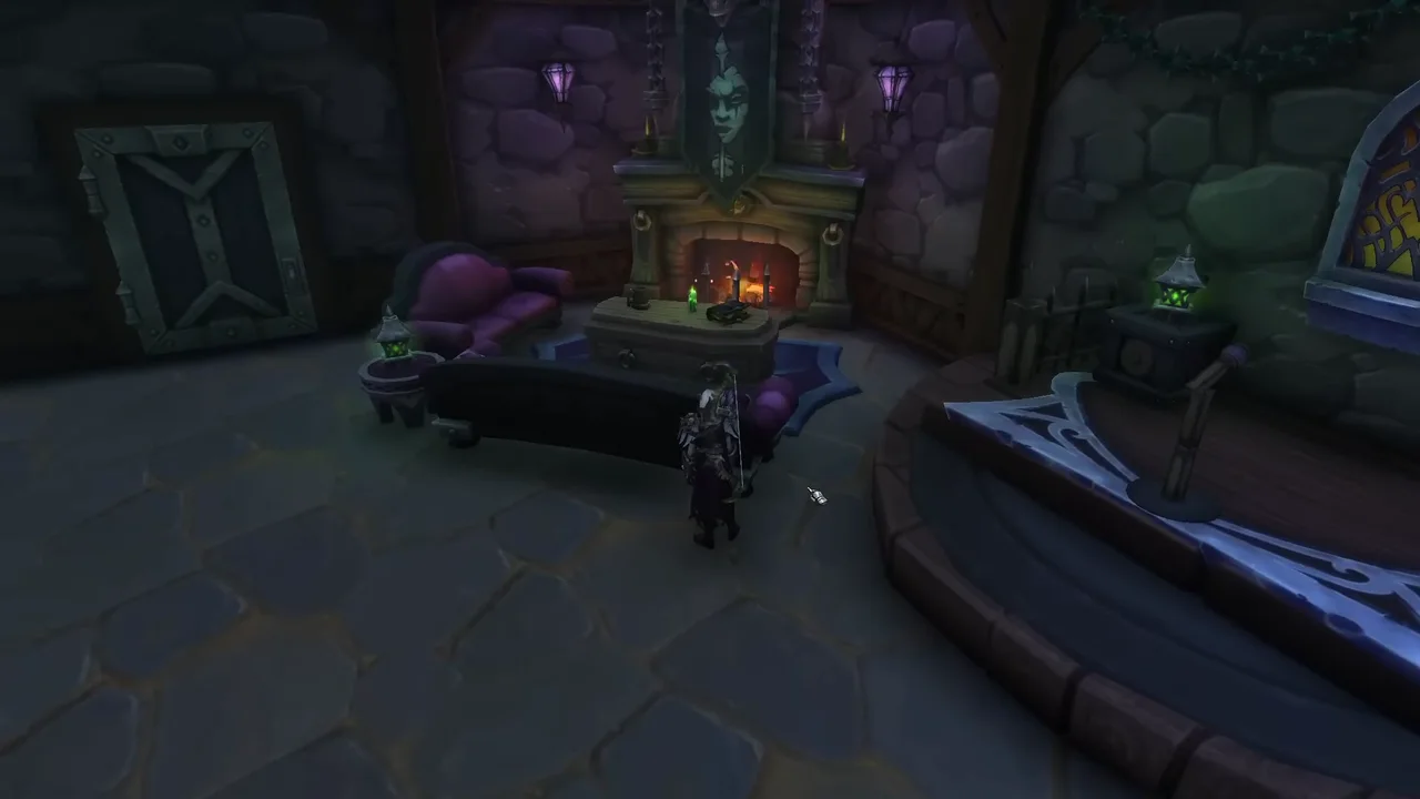 Forsaken Chapel & Crypt — WoW Housing build by Bile