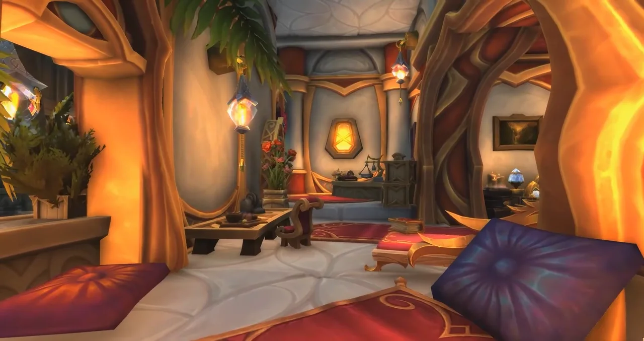 Full Horde House Tour: Troll Priest Apartment — WoW Housing build by HearthTroll