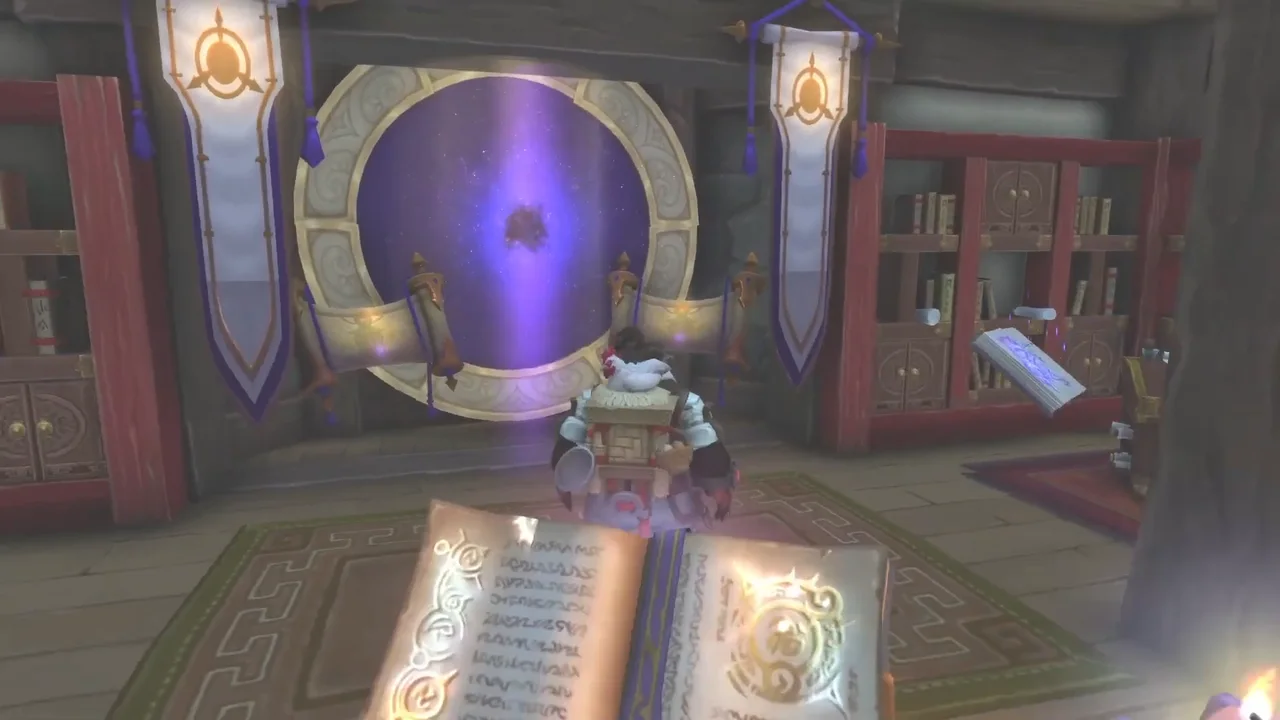 Pandaren Mage Sanctuary — WoW Housing build by Kathandrion