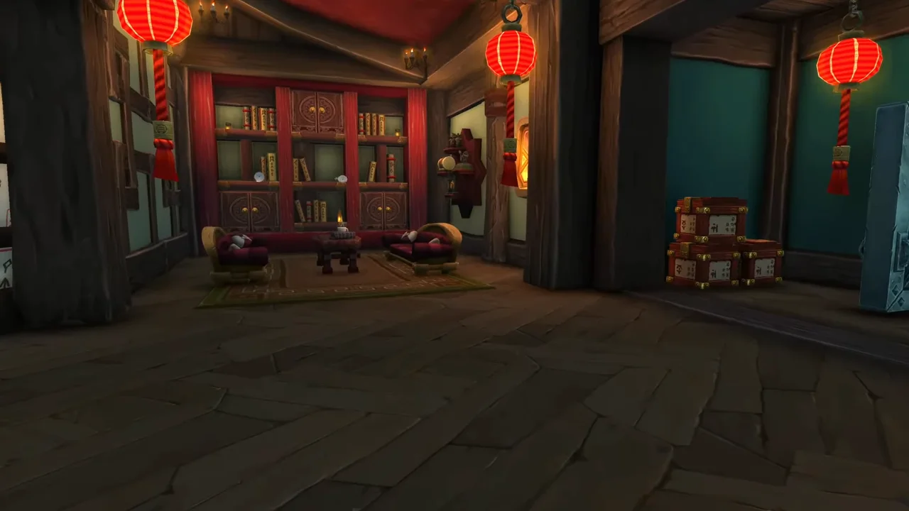 A Pandaren Medium House — WoW Housing build by emmelise