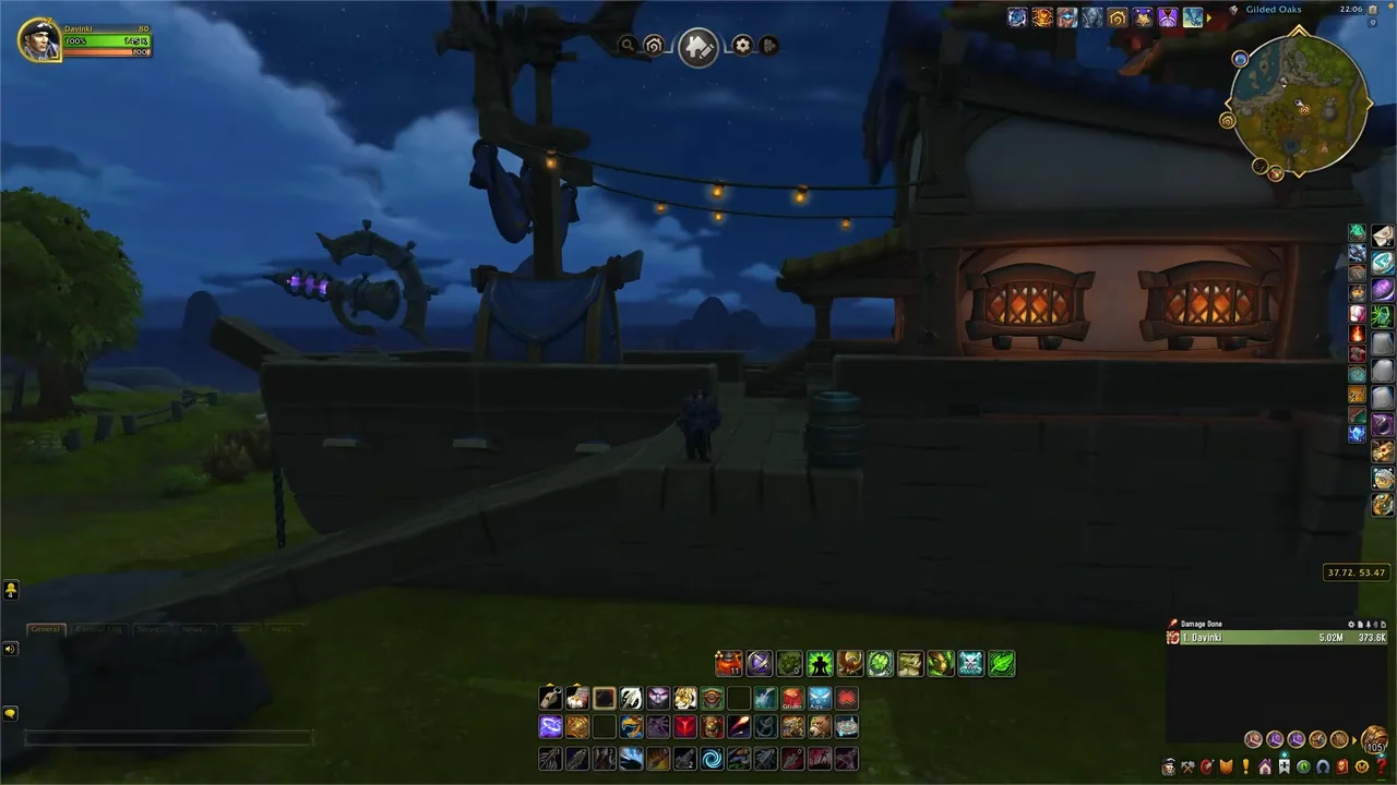 Pirate Ship Exterior — WoW Housing build by Davinki