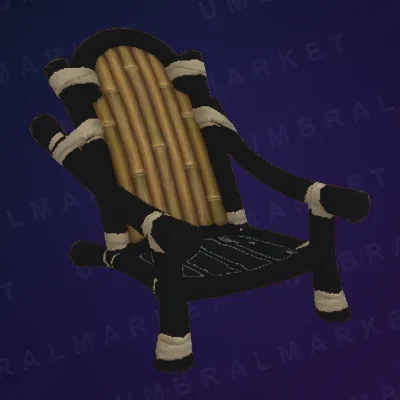 Seaside Lounge Chair dyed Dark Obsidium