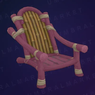 Seaside Lounge Chair dyed Petal Pink