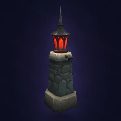 Anima-Infused Venthyr Lamppost