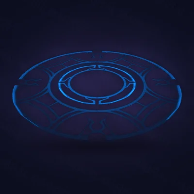 Azure Mage Hunter's Rune Circle