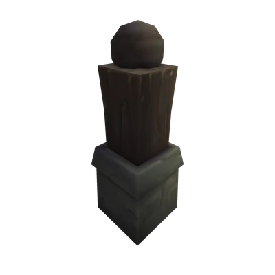 Boralus Fencepost — WoW Housing decor