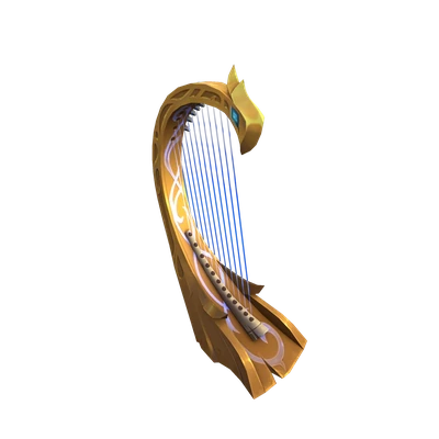 Brilliant Phoenix Harp — WoW Housing decor