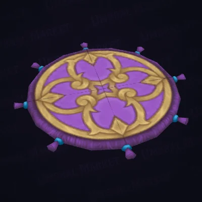 Circular Elven Floor Rug