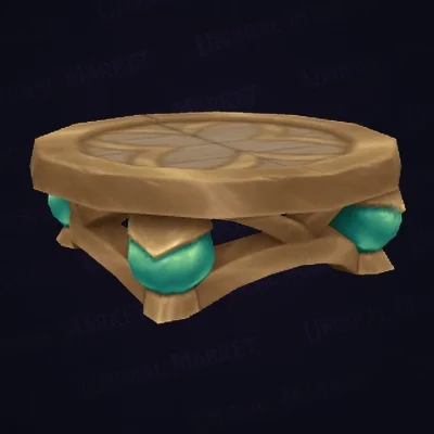 Circular Elven Table — WoW Housing decor