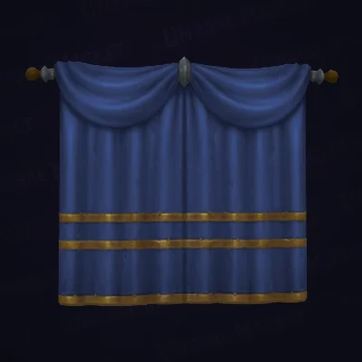 Closed Folk Curtains — WoW Housing decor