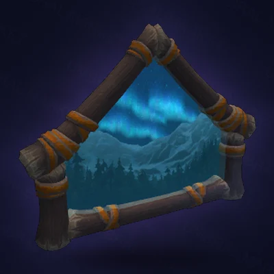 Cozy Cabin Night Window