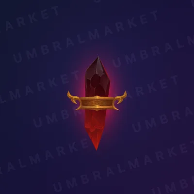 Crimson Crystal Column