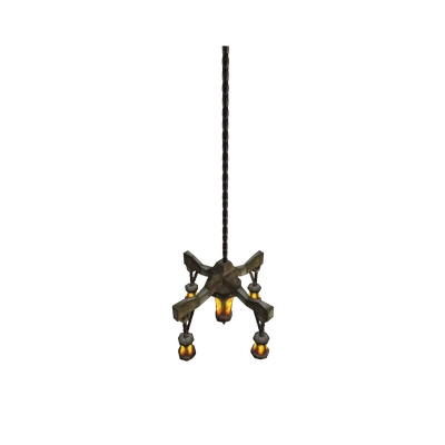 Dark Iron Chandelier