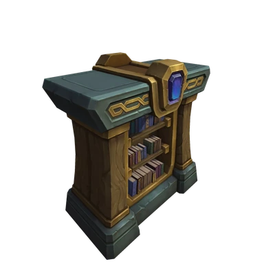 Dornogal Bookcase — WoW Housing decor