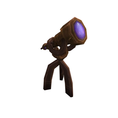 Draenei Stargazer's Telescope — WoW Housing decor