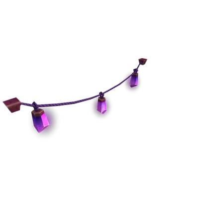 Draenethyst String Lights — WoW Housing decor