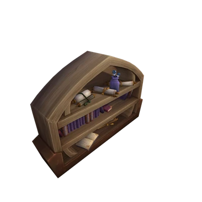 Draenic Bookcase — WoW Housing decor