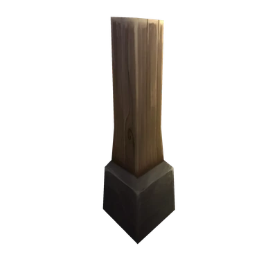 Draenic Fencepost — WoW Housing decor