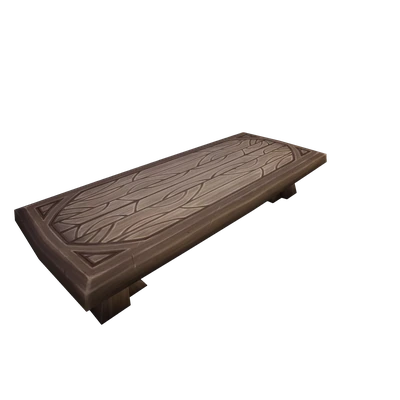 Draenic Wooden Table