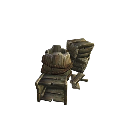 Driftwood Junk Pile — WoW Housing decor