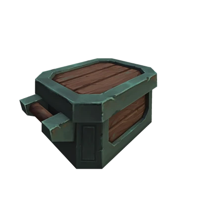 Earthen Storage Crate — WoW Housing decor