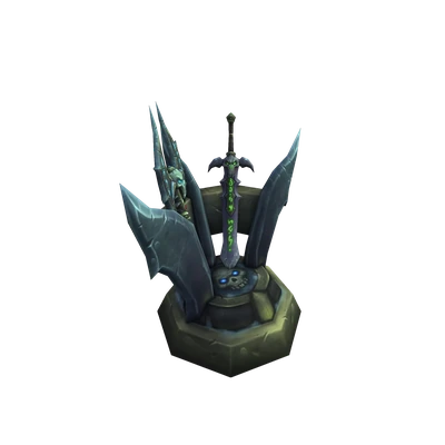 Ebon Blade Weapon Rack — WoW Housing decor