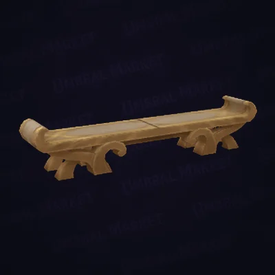 Elegant Carved Bench