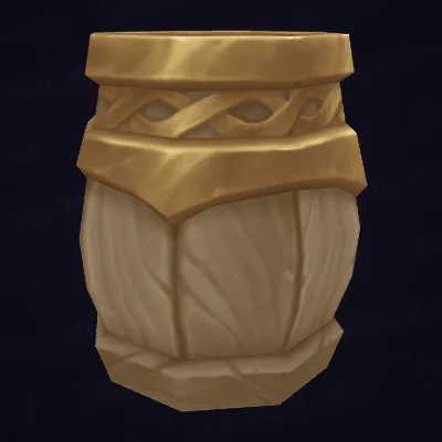 Elegant Elven Barrel — WoW Housing decor