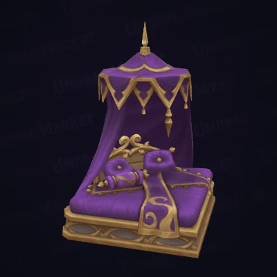 Elegant Elven Canopy Bed