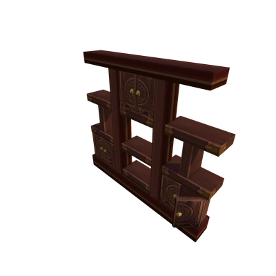 Empty Lorewalker's Bookcase — WoW Housing decor