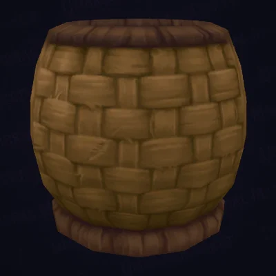 Empty Wicker Basket