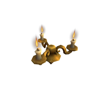 Enchanted Blood Elven Candelabra