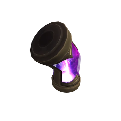 Exposed Angled Ethereal Pipe Segment