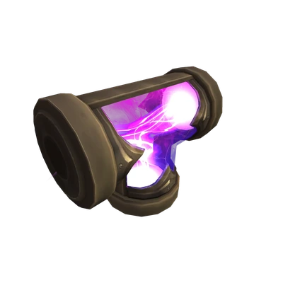 Exposed Intersecting Ethereal Pipe Segment