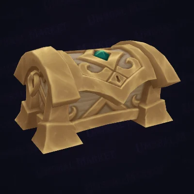 Gemmed Elven Chest — WoW Housing decor