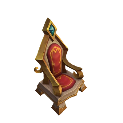 Gilded Sunfury Chair