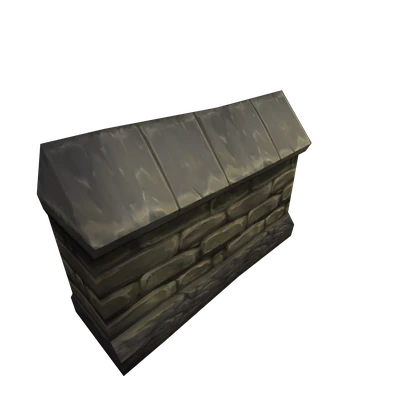 Gilnean Stone Wall — WoW Housing decor