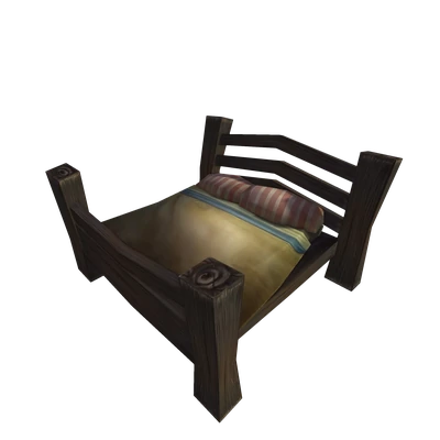 Gilnean Wooden Bed