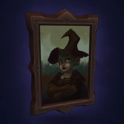 Gnoma Lisa" Painting