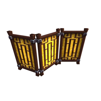 Golden Pandaren Privacy Screen — WoW Housing decor