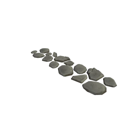 Granite Cobblestone Long Path — WoW Housing decor