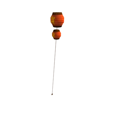 Hanging Paper Lanterns — WoW Housing decor