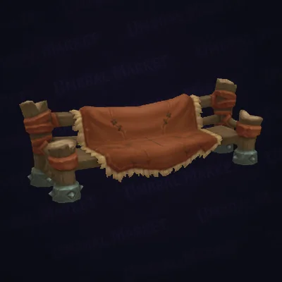 Hide-Covered Bench